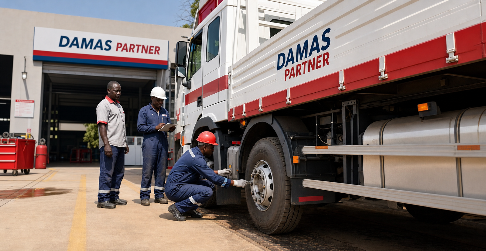 Contrôle technique poids lourd DAMAS PARTNER